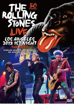 THE ROLLING STONES / LOS ANGELES 2013 1ST NIGHT THE VIDEO (2DVDR)