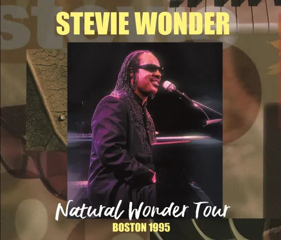 STEVIE WONDER / NATURAL WONDER TOUR BOSTON 1995 (3CDR)