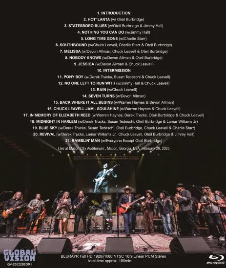 V.A. / IN MEMORY OF DICKEY BETTS 2025 PRO SHOT (1BDR)