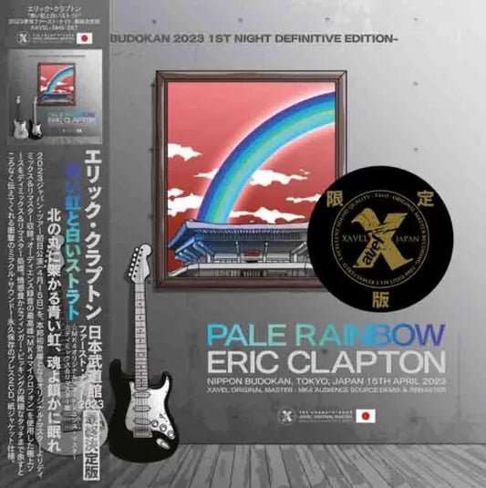 ERIC CLAPTON / PALE RAINBOW 2023 Budokan 1ST NIGHT Limited Set (Paper 2CD with Bonus BDR)