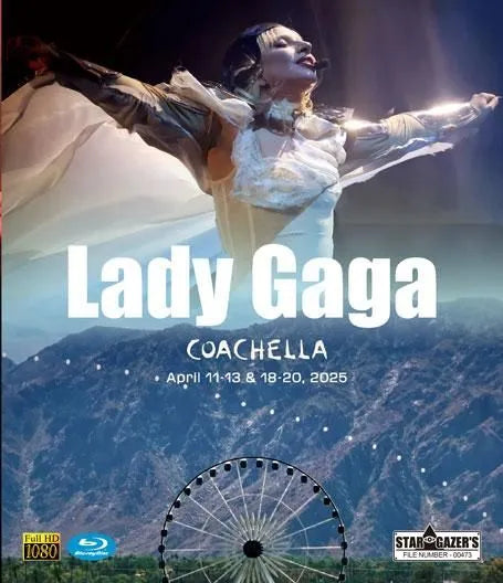 LADY GAGA / COACHELLA VALLEY MUSIC AND ARTS FESTIVAL 2025 Full HD PRO SHOT (1BDR)