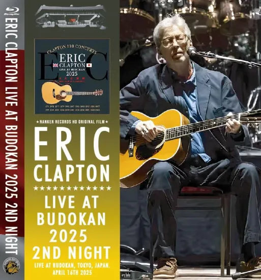 ERIC CLAPTON / BUDOAN 2025 2ND NIGHT (1BDR+1DVDR)