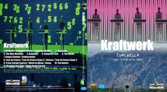 KRAFTWERK / COACHELLA VALLEY MUSIC AND ARTS FESTIVAL 2025 (1BDR)