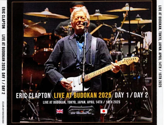 ERIC CLAPTON / LIVE AT BUDOKAN 2025 DAY 1 / DAY 2 (4CDR)