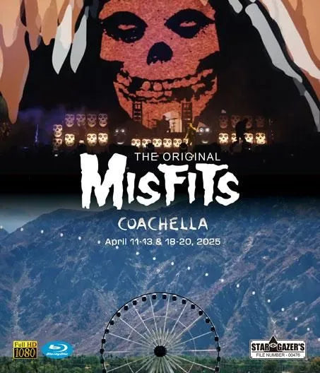 THE ORIGINAL MISFITS / COACHELLA VALLEY MUSIC AND ARTS FESTIVAL 2025 PRO SHOT (1BDR)