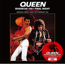 QUEEN / BUDOKAN 1981 FINAL NIGHT DEFINITIVE MASTER (1CD)