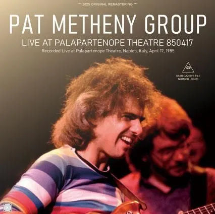 PAT METHENY GROUP / LIVE AT PALAPARTENOPE THEATRE 850417 (1CDR)