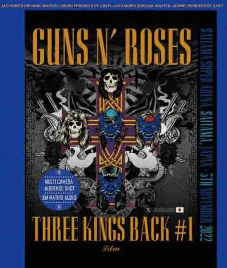 GUNS N' ROSES / THREE KINGS BACK COMPLETE Limited Set (Paper