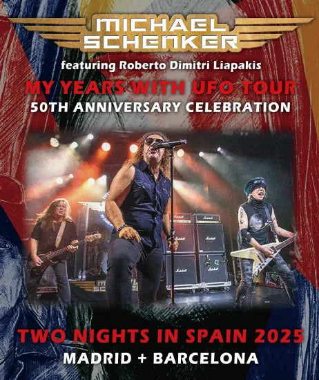 MICHAEL SCHENKER / TWO NIGHTS IN SPAIN 2025 (2BDR)