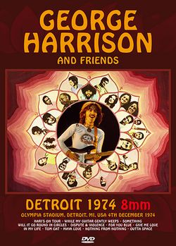 GEORGE HARRISON / DETROIT 1974 8mm (1DVDR)