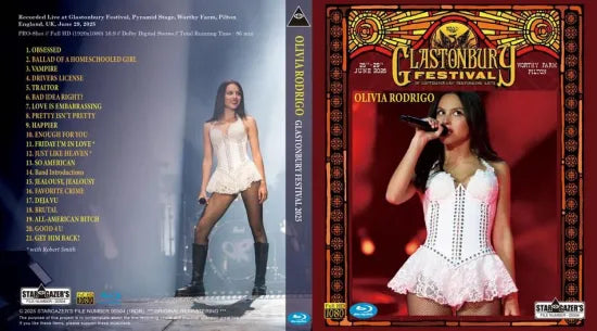 OLIVIA RODRIGO / GLASTONBURY FESTIVAL 2025 (1BDR)