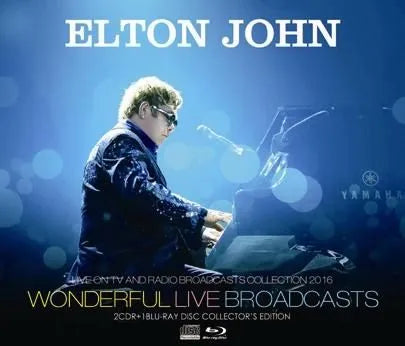 ELTON JOHN / WONDERFUL LIVE BROADCASTS (2CDR+1BDR)