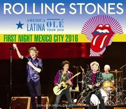 THE  ROLLING STONES / AMERICA LATINA OLE TOUR 2016: FIRST NIGHT MEXICO CITY (2CDR+1DVDR)