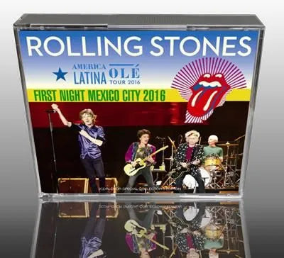 THE  ROLLING STONES / AMERICA LATINA OLE TOUR 2016: FIRST NIGHT MEXICO CITY (2CDR+1DVDR)
