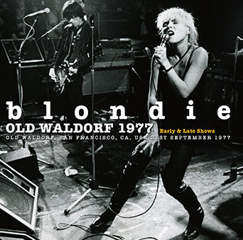 BLONDIE / OLD WALDORF 1977 STEREO SOUNDBOARD (2CDR)