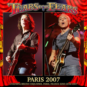 TEARS FOR FEARS / PARIS 2007 Soundboard (1CDR)