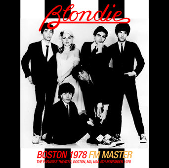 BLONDIE / BOSTON 1978 FM MASTER STEREO SOUNDBOARD (1CDR)