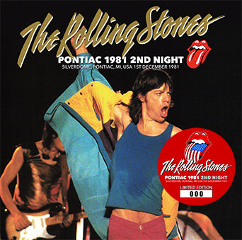 THE ROLLING STONES / PONTIAC 1981 2ND NIGHT (2CD)