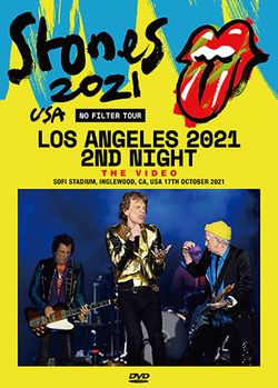 THE ROLLING STONES / LOS ANGELES 2021 2ND NIGHT THE VIDEO (2DVDR)