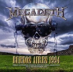 MEGADETH / BUENOS AIRES 1994 SOUNDBOARD PRO SHOT (1CDR+1DVDR)