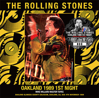 THE ROLLING STONES / OAKLAND 1989 1ST NIGHT MIKE MILLARD MASTER TAPES (2CD)