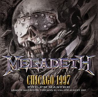 MEGADETH / CHICAGO 1997 PRE-FM MASTER SOUNDBOARD (1CDR)