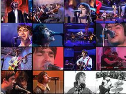 OASIS / LIVE ON TV 1994-1995 PRO SHOT (1DVDR)