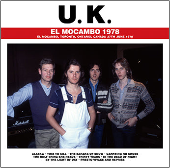 UK / EL MOCAMBO 1978 (1CD)