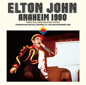 ELTON JOHN / ANAHEIM 1980 MIKE MILLARD MASTER TAPES (2CDR)