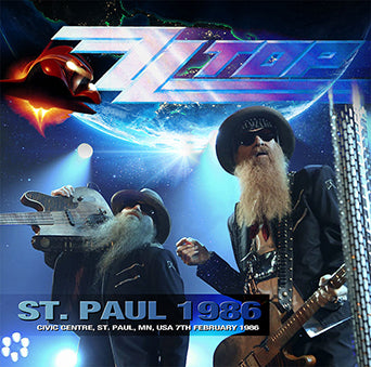 ZZ TOP / ST. PAUL 1986 (2CDR)
