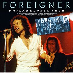 FOREIGNER / PHILADELPHIA 1978 (1CDR+1DVDR)