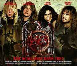 SLAYER / THE SCAGLIONE DAYS 1987 (2CDR+1DVDR)