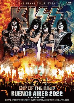 KISS / BUENOS AIRES 2022 LIVE WEBCAST PRO SHOT (1DVDR)