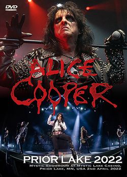 ALICE COOPER / PRIOR LAKE 2022 (1DVDR)