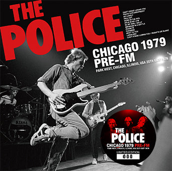 POLICE / CHICAGO 1979 Pre-FM STEREO SOUNDBOARD (1CD)