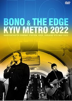 BONO & THE EDGE / KYIV METRO 2022 PRO SHOT (1DVDR)