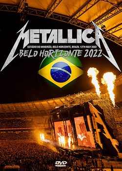 METALLICA / BELO HORIZONTE 2022 PRO SHOT (1DVDR)