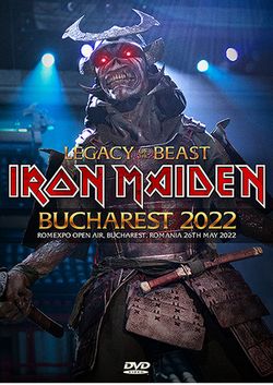 IRON MAIDEN / BUCHAREST 2022 (1DVDR)