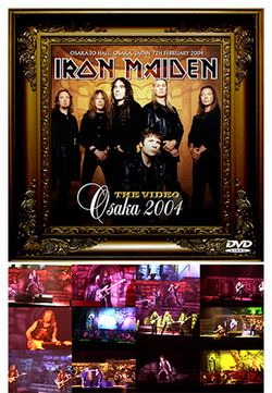 IRON MAIDEN / DEFINITIVE OSAKA 2004 (2CD+1DVDR)