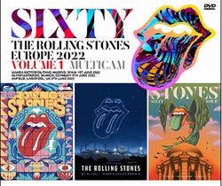 THE ROLLING STONES / EUROPE 2022 VOLUME 1 MULTICAM (3DVDR)