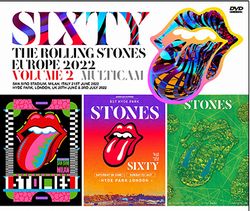 THE ROLLING STONES / EUROPE 2022 VOLUME 2 MULTICAM (3DVDR)