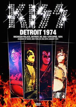 KISS / DETROIT 1974 PRO SHOT (1DVDR)