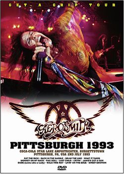 AEROSMITH / PITTSBURGH 1993 PRO SHOT (1DVDR)