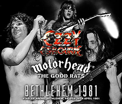 OZZY OSBOURNE MOTORHEAD THE GOOD RATS / BETHLEHEM 1981 (3CDR)