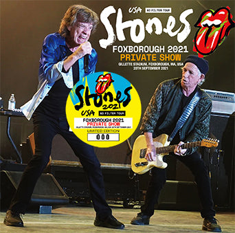 THE ROLLING STONES / FOXBOROUGH 2021 PRIVATE SHOW (2CD)