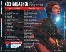 Load image into Gallery viewer, NOEL GALLAGHER / TEENAGE CANCER TRUST 2010 (3CD)

