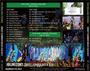 THE ROLLING STONES /  2013 SWEET SUMMER MOCK SUN (2CD)