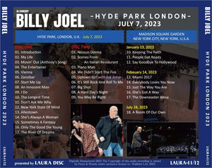 BILLY JOEL / HYDE PARK LONDON 2023 (2CD)