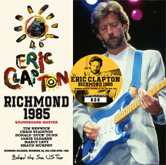 ERIC CLAPTON / RICHMOND 1985 SOUNDBOARD MASTER (2CD)