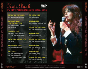 KATE BUSH / TV LIVE PERFORMANCES 1978 - 1994 (1DVD)